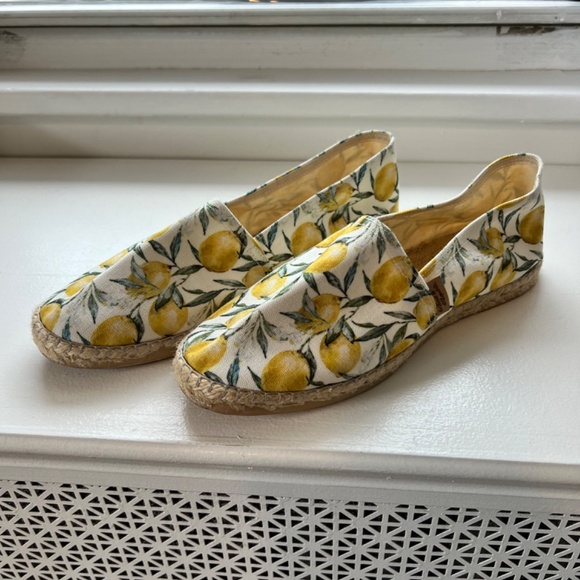 Classic Espadrilles from PARIS Lemon Print - EUR 40 - Picture 4 of 4